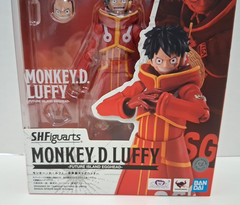Bandai S.H. Figuarts One Piece Monkey D. Luffy Future Island Egghead Figure New