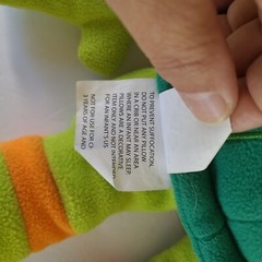 nickelodeon Ninja Turtles Preowned Soft And Cuddly Age 3+ Green /Orange