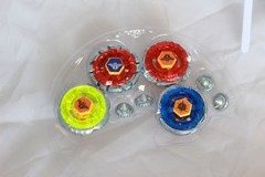 4D Metal Fusion Beyblade Battle Clash Tornado Speed Set With Stadium US Seller
