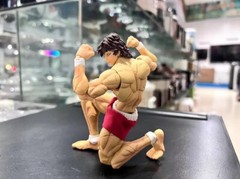 Hanma Baki Action Figure Baki Model Statue Anime Grappler Toy Collect Gift 17cm