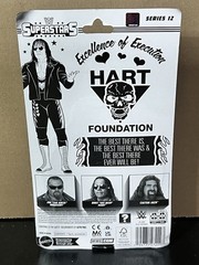 WWE Superstars Series 12 Bret “Hit Man” Hart Wrestling Action Figure DMG PKG