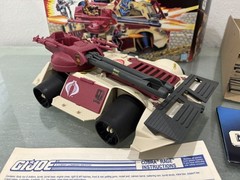 Gijoe Cobra 1990 Rage 100% Complete w/ Box Blueprints Inserts Sleeve Very Nice