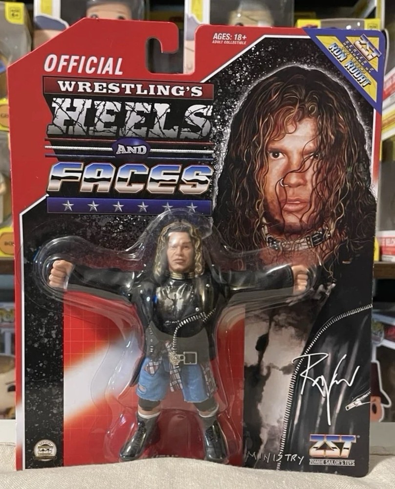 Zombie Sailor Toys Wrestling’s Heels & Faces Raven Wrestling Action Figure
