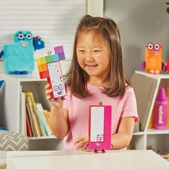 hand2mind Numberblocks Friends Seventeen and Eighteen Figure Pack, Number and Co