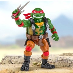 Hasbro TMNT Ninja Turles x G.I. Joe Mashup ROADBLOCK X RAPH 5″ Figure BOX DAMAGE
