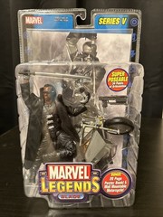 Marvel Legends BLADE Wesley Snipes & Motorcycle Series V ToyBiz 2003 NEW SEALED