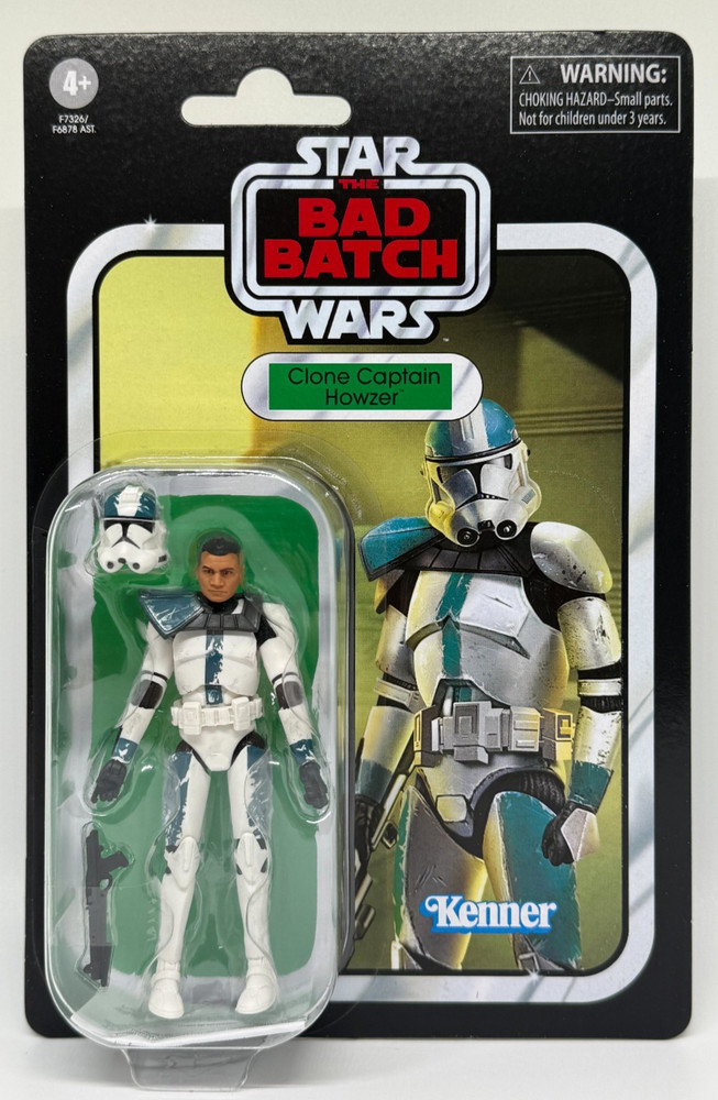 Star Wars Vintage Collection CLONE CAPTAIN HOWZER 3.75″ Figure Bad Batch F7326