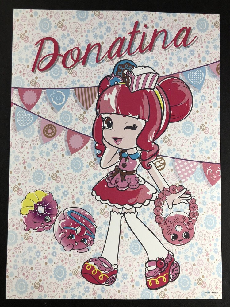 Donatina – Shopkins Shoppies Mini Poster 8″ x 11″