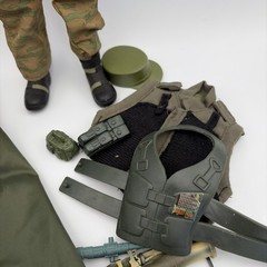Gi Joe Hasbro Action Figure 12” 90s Toy Soldier Random Accessories Vintage Lot