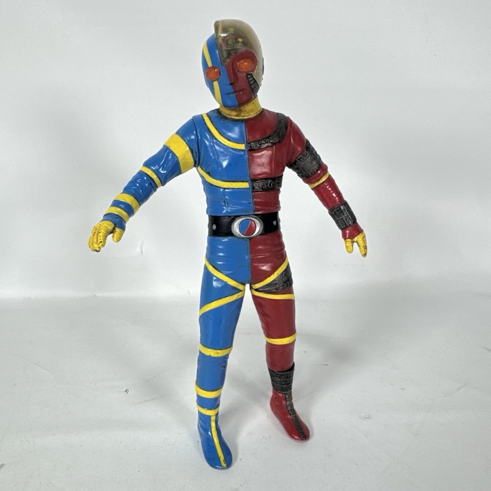 Pre-Owned Bandai Soft Vinyl Spirit 1 Andoroid Kikaider Figure 2004 US SELLER