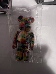 Medicom Bearbrick Be@rbrick Series 46 Pattern – Jon Burgerman with card box NEW