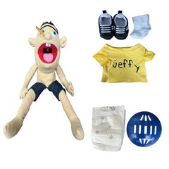 Jeffy Hand Puppet Toy For Children Interactive Storytelling Educational Toy 60cm