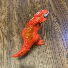 Zuru Smashers Mini Light Up Dino Series 4: Red T-Rex Action Figure Untested