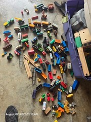 Thomas The Train And Friends Magnetic, Misc Train Cars Wooden Lot everything.