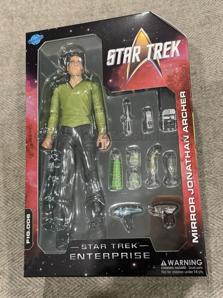 STAR TREK Enterprise: Mirror Jonathan Archer 006 Nacelle Toys 2026 NEW Unopened
