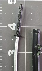GI Joe Classified Kyle Budo Jesso Samurai Sword & Scabbard Sheath Custom Fodder