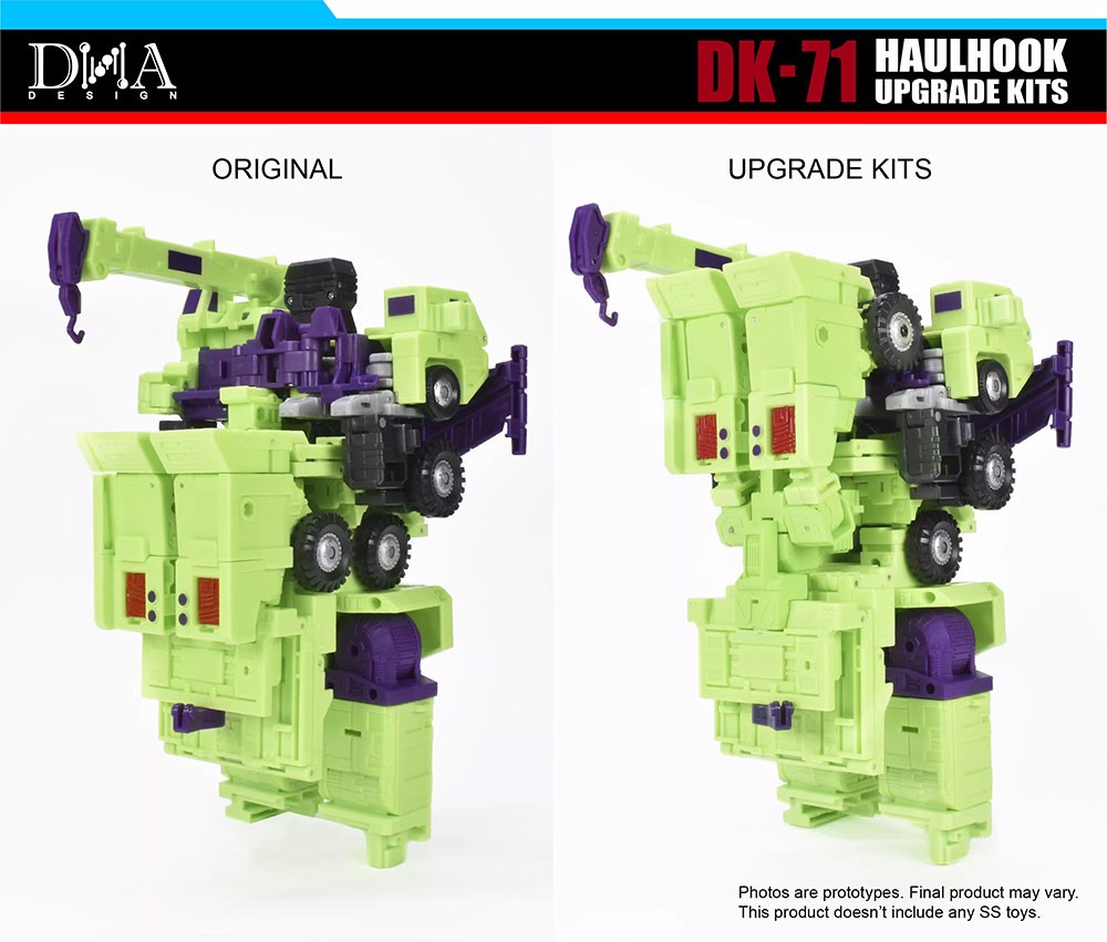 DNA DK-71 Upgrade Kit Accessories for SS86 Devastator Long Haul Hook in stock