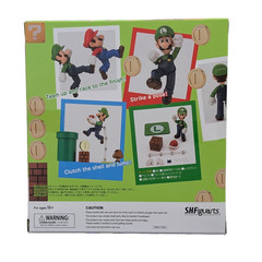 Super Mario Bros Luigi S.H.Figuarts Action Figure by Bandai Tamashii Nations