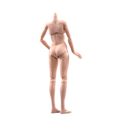 1/6 Female Pale Suntan Large Bust Super Flexible Body 12”Action Figure Model