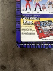 NEW 1998 Jakks WWF Double J JEFF JARRETT wrestling action figure signed WWE
