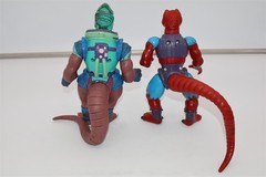 SUPER RARE – BRAZIL DINOSAUCERS – SET OF ALL (5) – GLASSLITE – DINOSAUR FIGURES