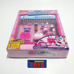 Shopkins Happy Places SLUMBER BEAR PARTY decorator pack miniature decor petkins