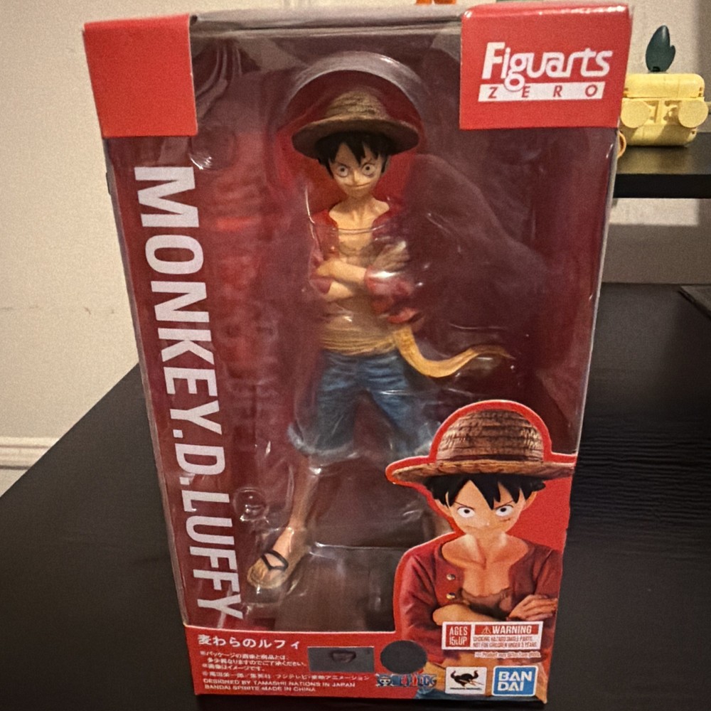 Straw Hat Luffy One Piece TAMASHII NATIONS Figuarts ZERO Reissue Ban Dai JA NEW!