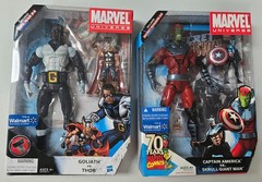 MARVEL UNIVERSE BILL FOSTER GOLIATH VS THOR CAPTAIN AMERICA VS SKRULL GIANT MAN