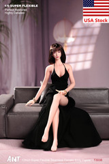 ANT T303 1/6 Female Large Breast Flexible Seamless W/Details Body For 12”Figure