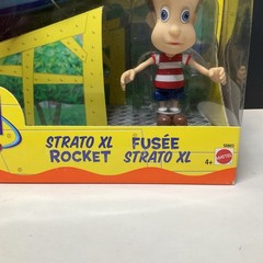Vintage Mattel 2001 Jimmy Neutron Boy Genius Strato XL Rocket Playset – NEW