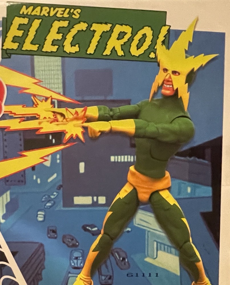 MARVEL’S ELECTRO Marvel Legends SDCC 2026 SpiderMan Meme-Tastic Set LOOSE FIGURE
