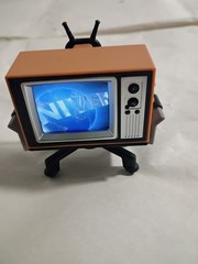 Tiny Tv Classics Jaws Edition Collectible Mini Television with Remote