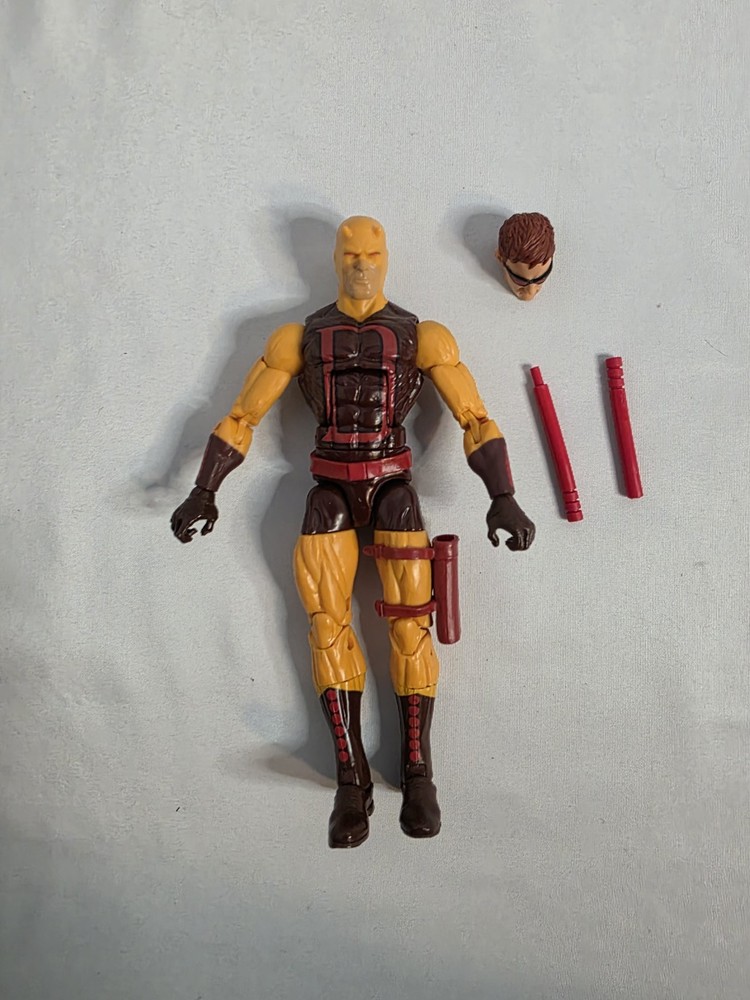 Daredevil Yellow Marvel Legends Infinite Series 6″ Action Figure Loose Complete