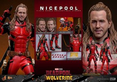 Hot Toys 1/6 Scale Figure DEADPOOL/WOLVERINE 3 NICEPOOL MMS788 In Stock NEW
