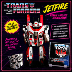 G1 1985 JETFIRE • 100% COMPLETE • VINTAGE G1 TRANSFORMERS