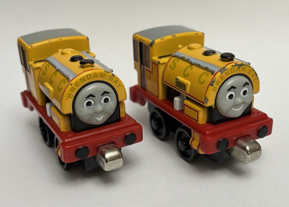 BILL & BEN ! THOMAS FRIENDS TRAIN TAKE ALONG N PLAY DIECAST 2003 ~ Playworn