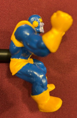 1991 MARVEL SUPERHEROES Thanos, Wolverine, Cyclops PVC Figure/Cake Topper