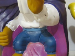 BEAUTY AND THE BEAST VINYL HAND PUPPETS 1992 PIZZA HUT SET OF 4 PCS EUC