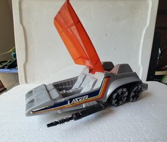 Vintage 1980s Laser Force Vehicle Lot Space Plane & Assault Vehicle Land Cruiser