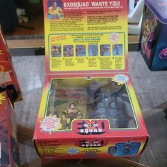 1993 Playmates Exo Squad JT Marsh Aerial Attack E-Frame Open Box