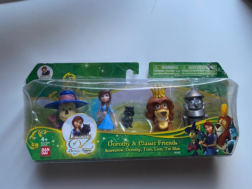 LEGENDS OF OZ DOROTHY’S RETURN FIGURE SET CLASSIC FRIENDS BANDAI