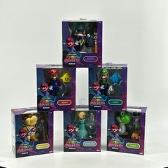 The Super Mario Galaxy Movie 5″ Figure Series Full Set Of 6 Wave 1 Sealed