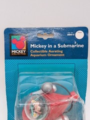 Mickey Unlimited Mickey In A Submarine Collectible Aerating Aquarium Ornament