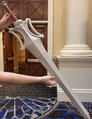 Masters Of The Universe He-Man Power Sword Cup/StrawTheater Exclusive IN HAnd