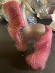 MLP G3 Petal Blossom 2002 Pink Glitter Mane Purple Body