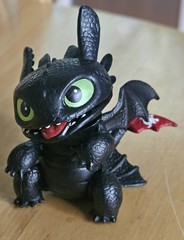 How to Train Your Dragon Toothless 3″ Action Figure Swivel Head Teeth Tongue