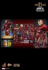 Hot Toys MMS825D72B Iron Man Mark 3 iii (Armor Suit Up Version) Special Edition