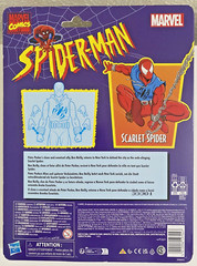Marvel Legends Spider-Man Comic Retro Scarlet Spider 6-Inch Action Figure Hasbro