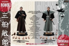 Infinite Statue X Kaustic Plastik 1/6 Toshiro Mifune Double Pack Figure Model