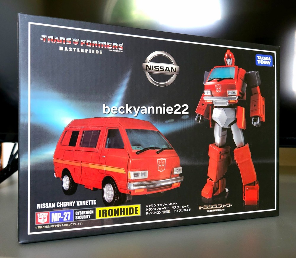 Transformer Masterpiece MP-27 IRONHIDE Nissan Cherry Vanette SEALED NEW!
